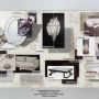 Homes & Gardens competition in association with Sanderson. | Sample Board for the Living Room - Dagmar Holubova | Interior Designers